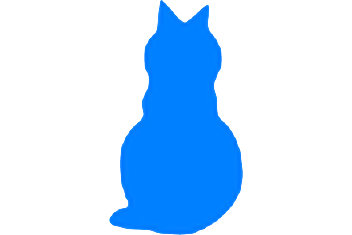 Plakfiguren poes, 400 stuks